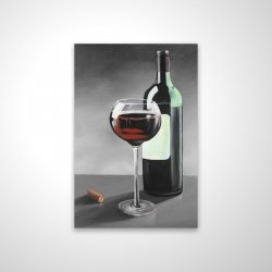 Bottle of burgundy
