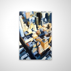 Magnetic 28 x 42 - 3D - Manhattan view of the empire state building
