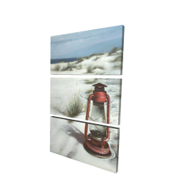 Lanterne sur la plage