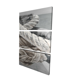 Twisted boat rope