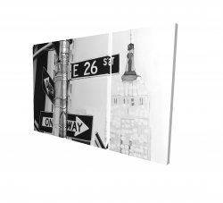Canvas 40 x 60 - 3D - New york city street signs