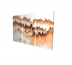 Mountain of fir trees