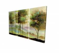 Trees near the lake