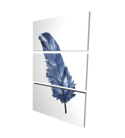 Blue feather
