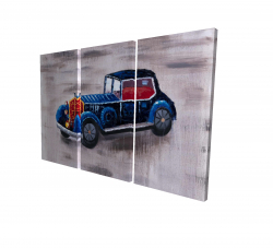 Canvas 24 x 36 - 3D - Toy car