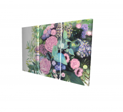 Mélodie de fleurs fuchsia