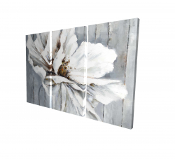 Flower on wood