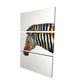Colorful zebra