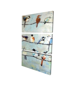 Small colorful birds
