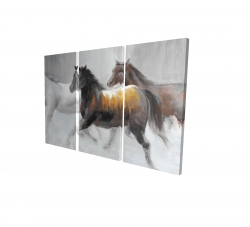 Herd of wild horses