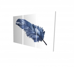 Blue feather