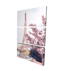 Paris & eiffel scene