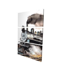 Vintage steam train