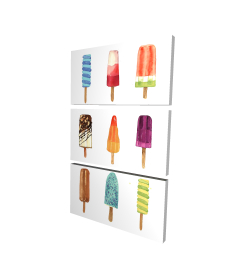 Iced lollipop