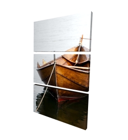 Rowboat on calm water