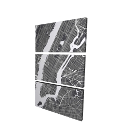 Plan de la ville de new-york