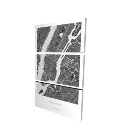 Plan graphique de new-york