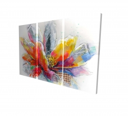 Abstract flower with texture