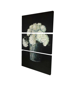 White hydrangea flowers