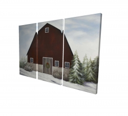 It's winter on the farm