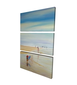 Enfants à la plage
