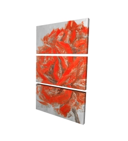 Canvas 24 x 36 - 3D - Abstract rose