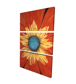 Canvas 24 x 36 - 3D - Flower middle