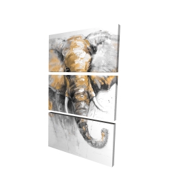 Magnifique éléphant doré