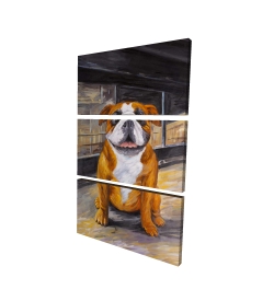 Bouledogue souriant
