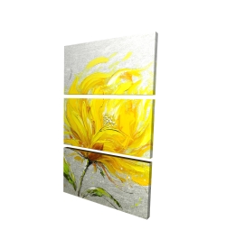 Yellow fluffy flower