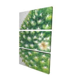 Watercolor mini cactus