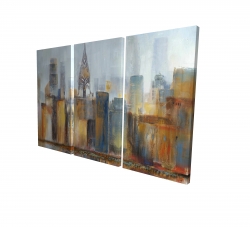 Cityscape with chrysler building