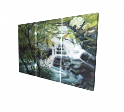 Canvas 40 x 60 - 3D - Peaceful fall