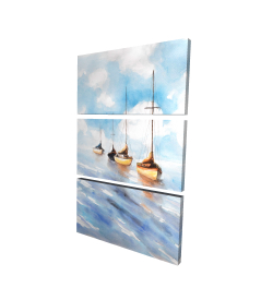 Sailboats in the sea