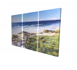 Promenade à la plage