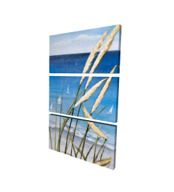 Oyat plant and seaside