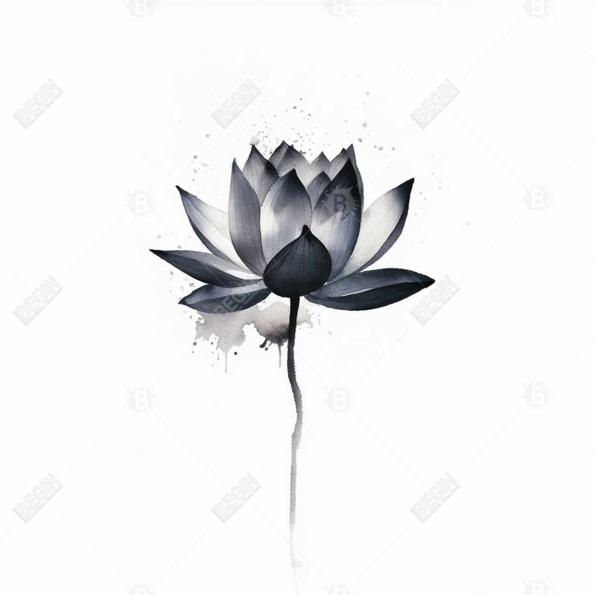 Dripping flower