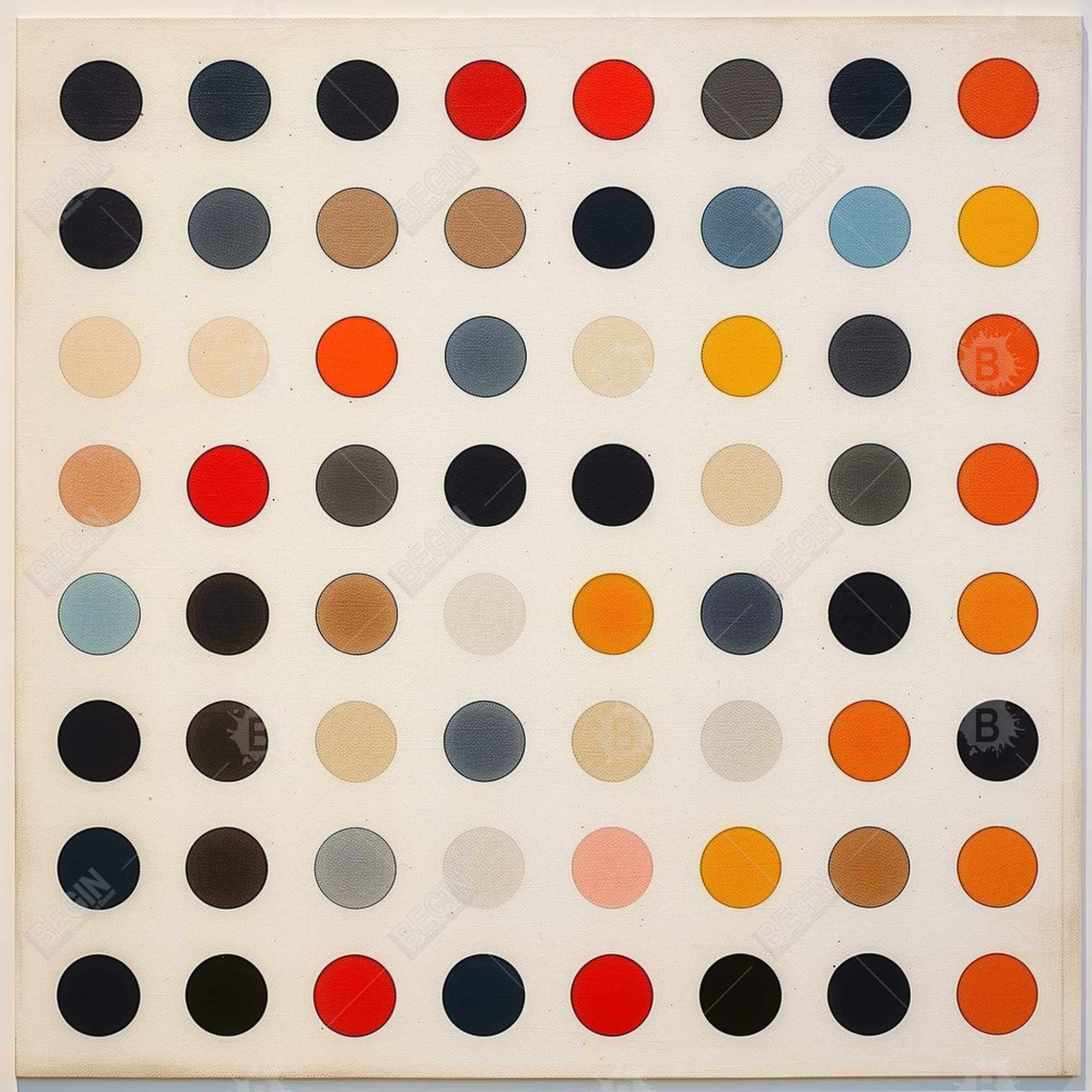 Distanced circles