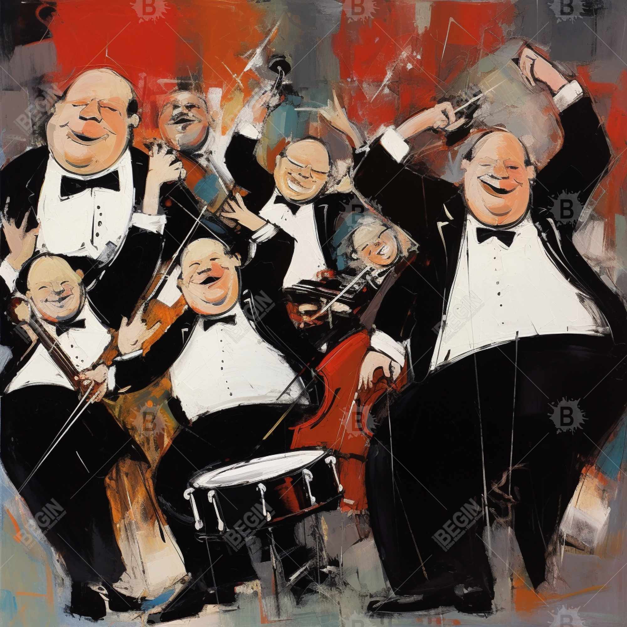 Lively dance