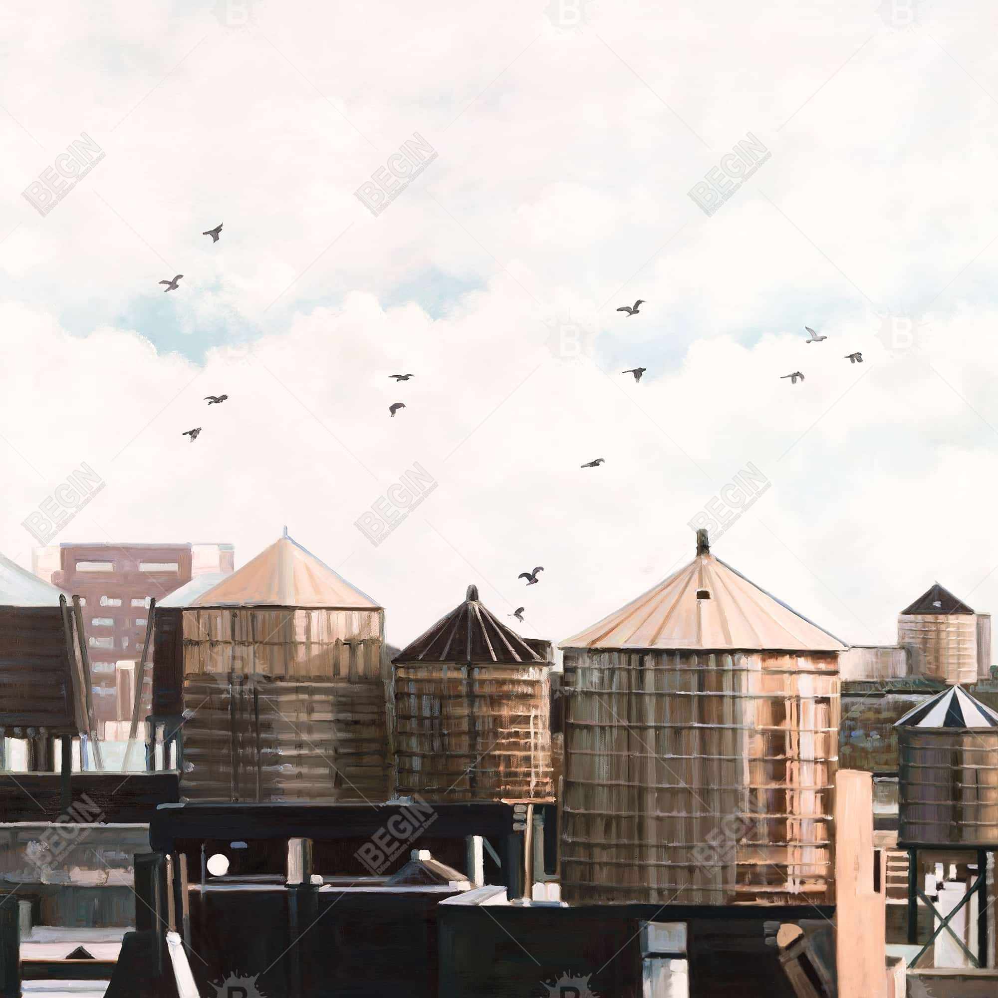 Water towers