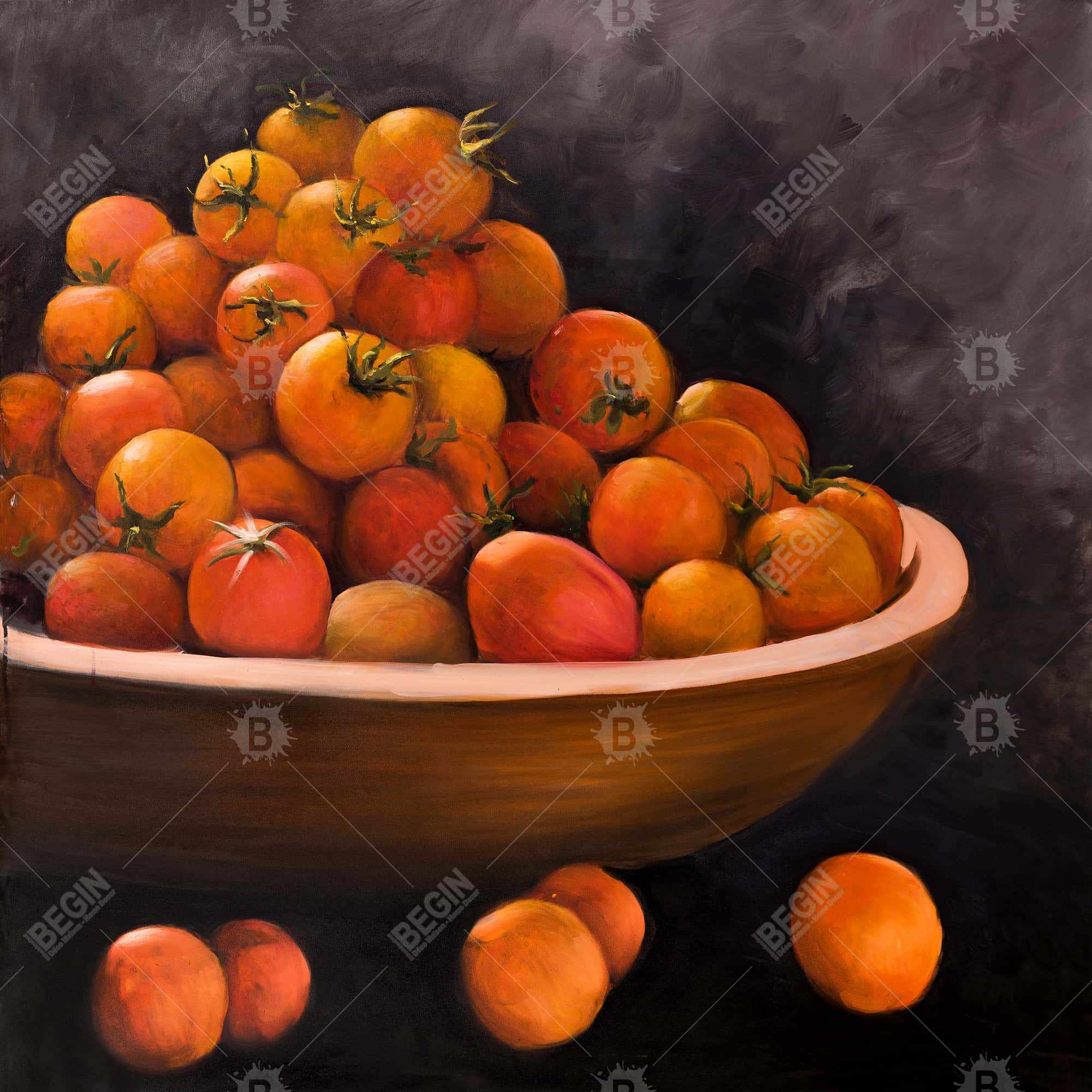 Bowl of cherry tomatoes