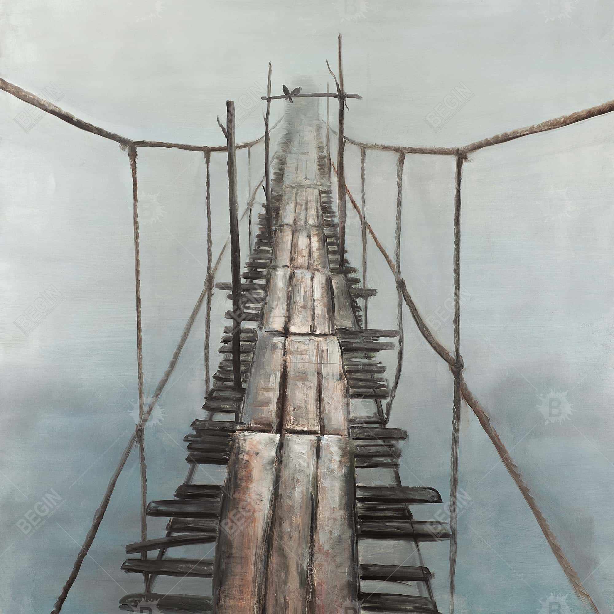 Old abandoned bridge