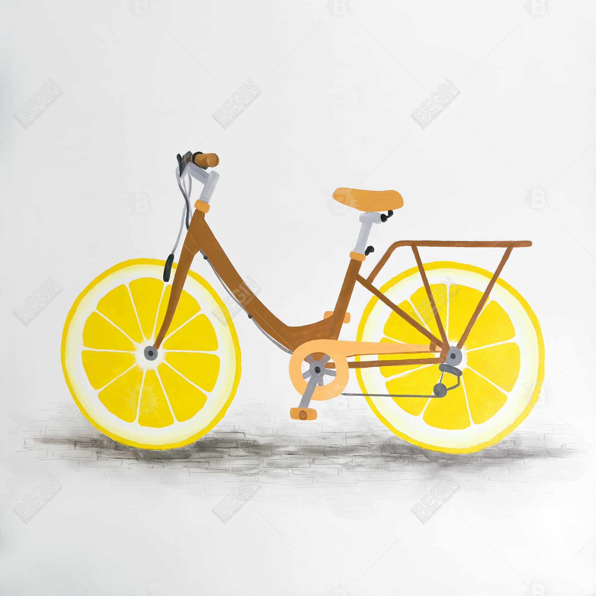 bicyclette citron