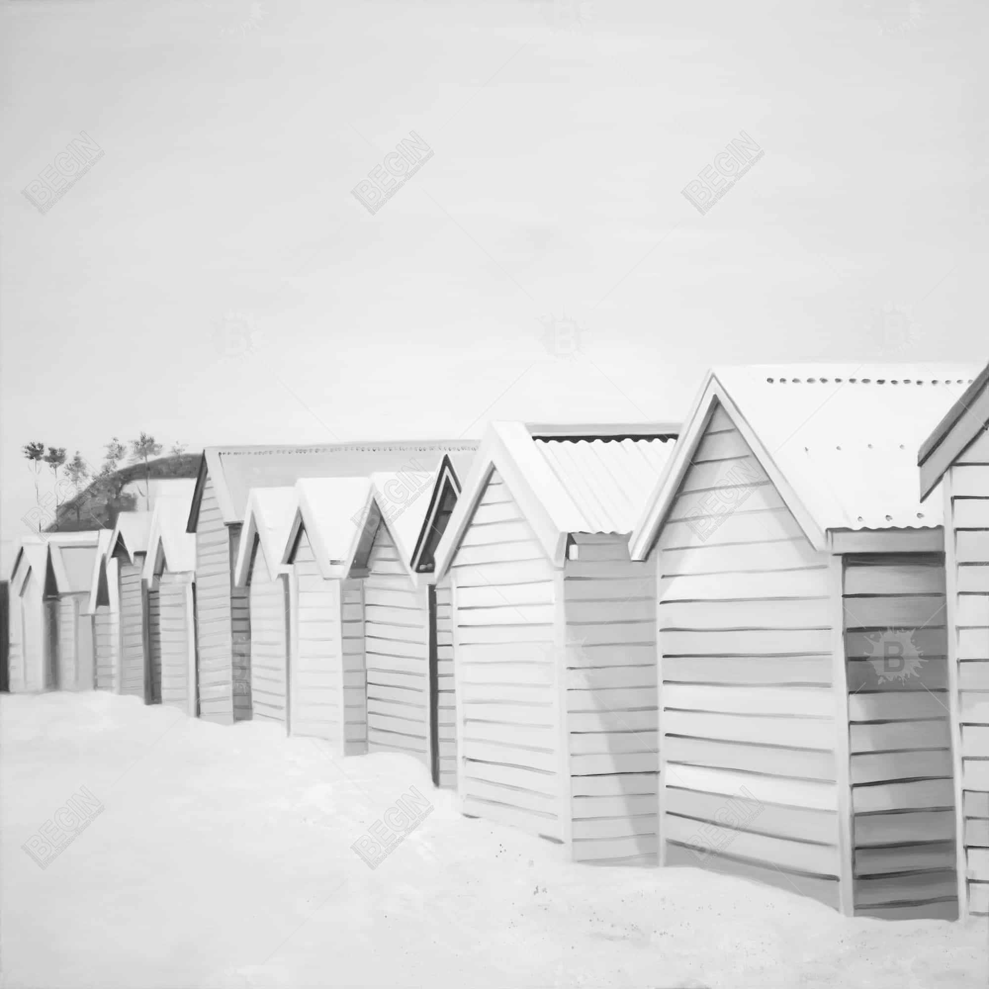 Beach cabins