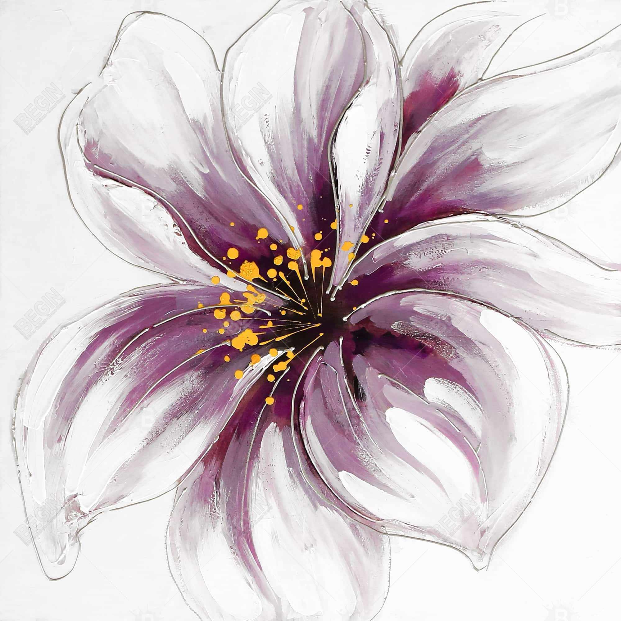 Purple orchid