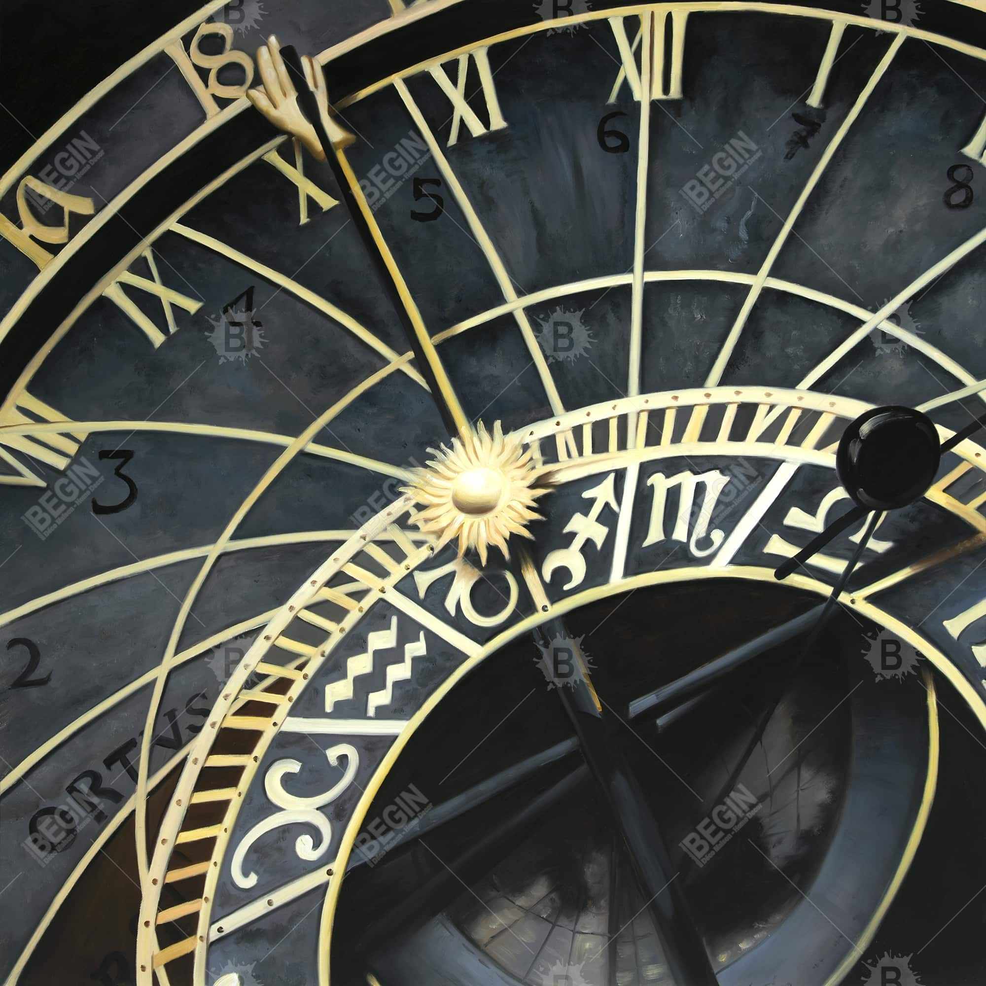 Horloge astrologique